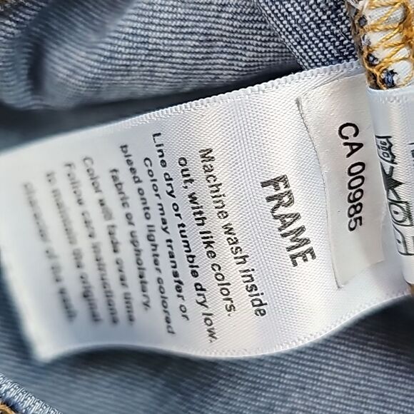 FRAME‎ -07 Women's Le Skinny De Jeanne Jeans in Fillmore Wash Mid-rise 26 - Picture 10 of 10